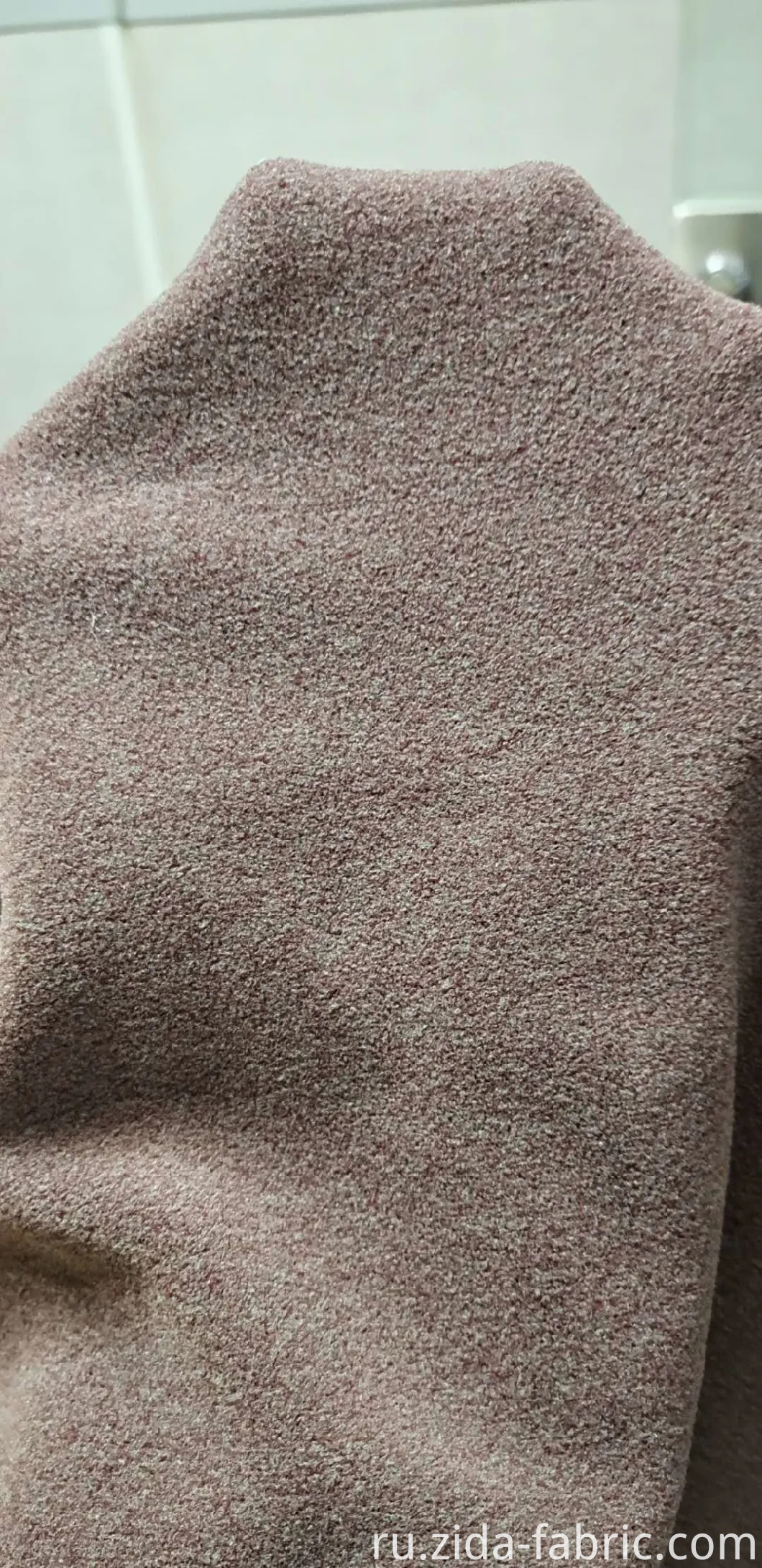Полярный флис Mirco Polar Fleece из DTY и спандекса с катионом Односторонняя щетка Односторонняя ткань, предотвращающая заедание